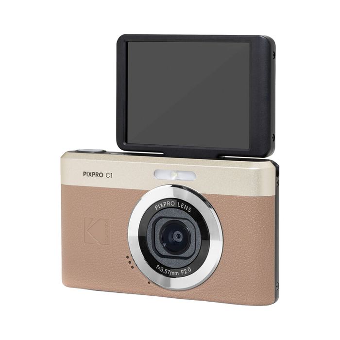 Kodak PIXPRO C1 Compact Digital Camera - Brown
