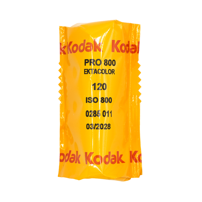 Kodak Eastman Professional EKTACOLOR PRO 800 Color Negative - 120 Film, Single Roll
