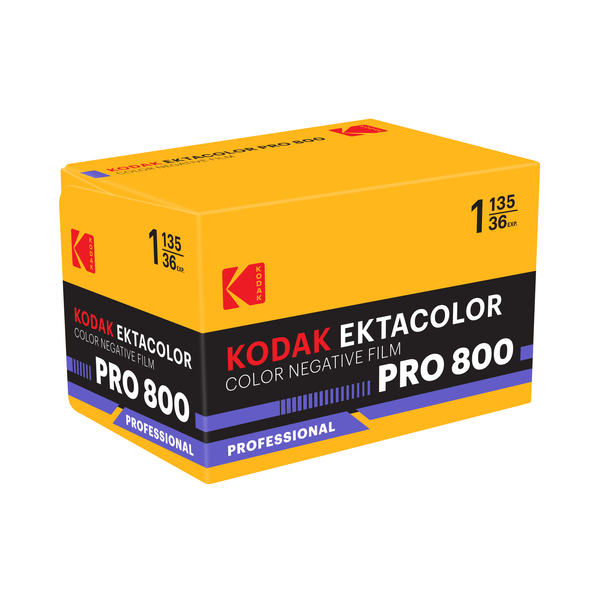 Kodak Eastman Professional EKTACOLOR PRO 800 Color Negative - 35mm