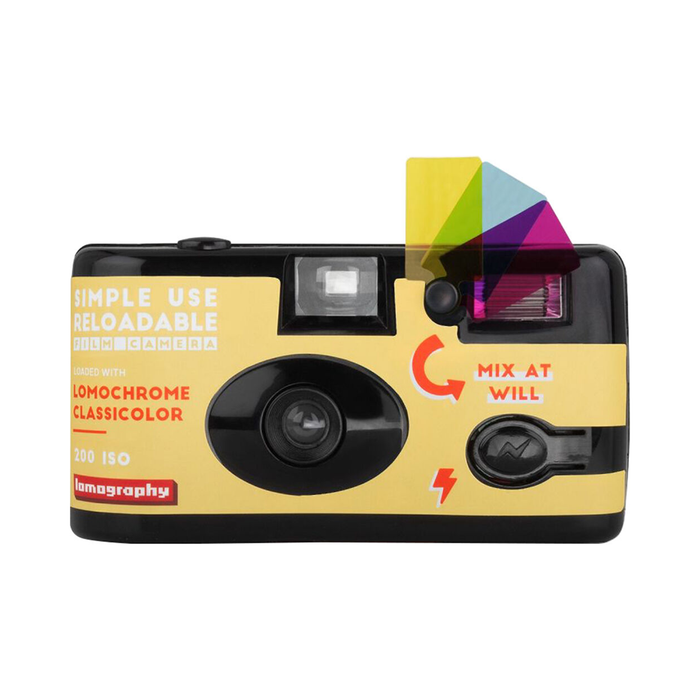 Lomography Simple Use Reloadable 35mm Film Camera - Classicolor