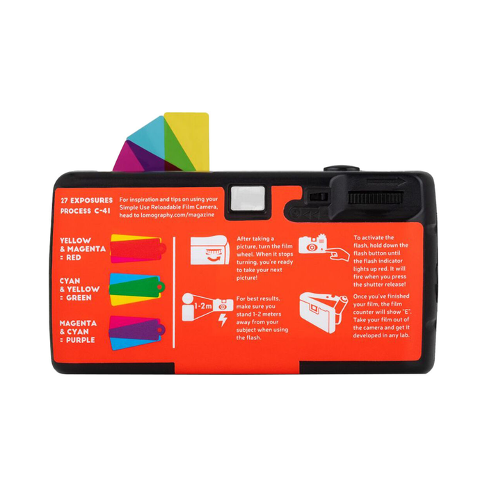 Lomography Simple Use Reloadable 35mm Film Camera - Classicolor