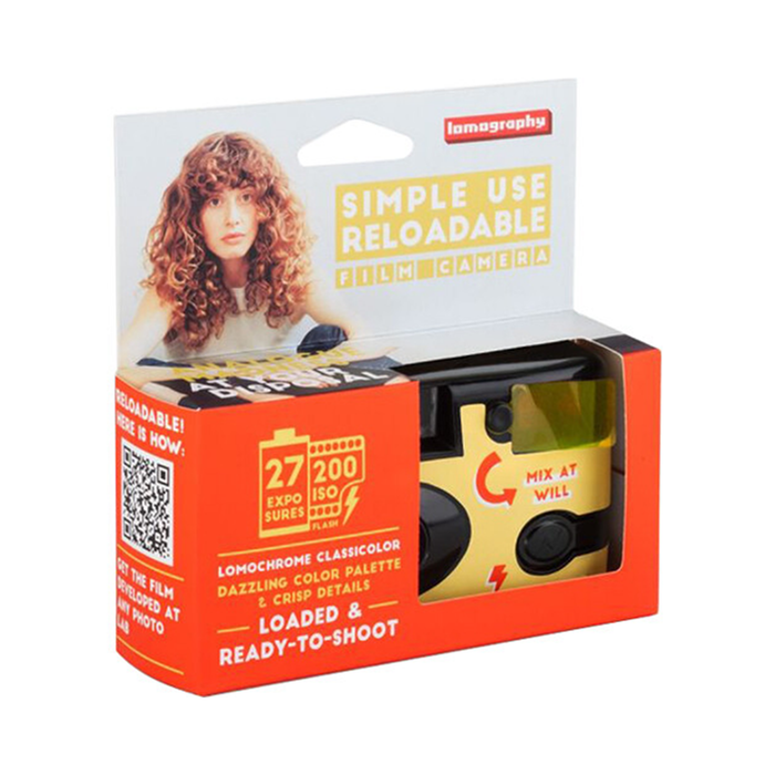 Lomography Simple Use Reloadable 35mm Film Camera - Classicolor