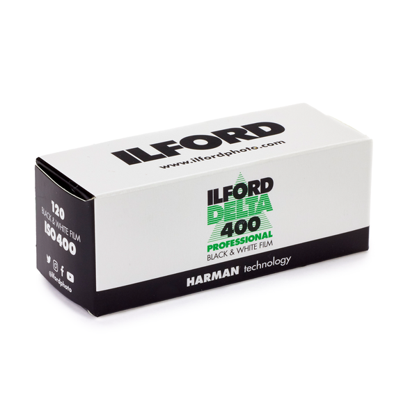 Ilford Delta 400 Professional Black & White Negative - 120 Film