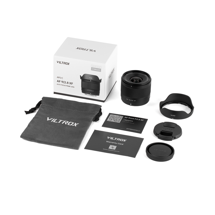 Viltrox AF 9mm f/2.8 Air APS-C Lens for Fujifilm X-Mount