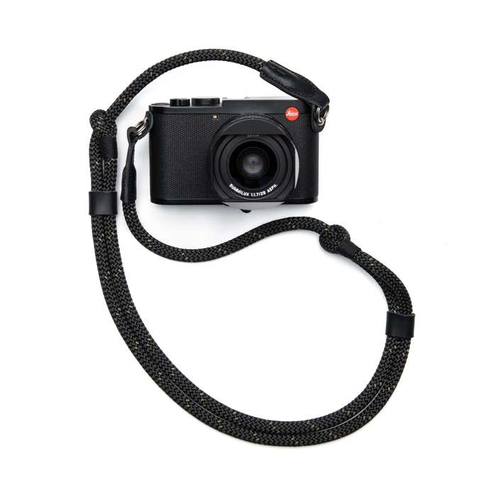 Cooph Adjustable Rope Camera Strap with Split Ring, 35.4-59" (90-150cm) - Duotone Panther