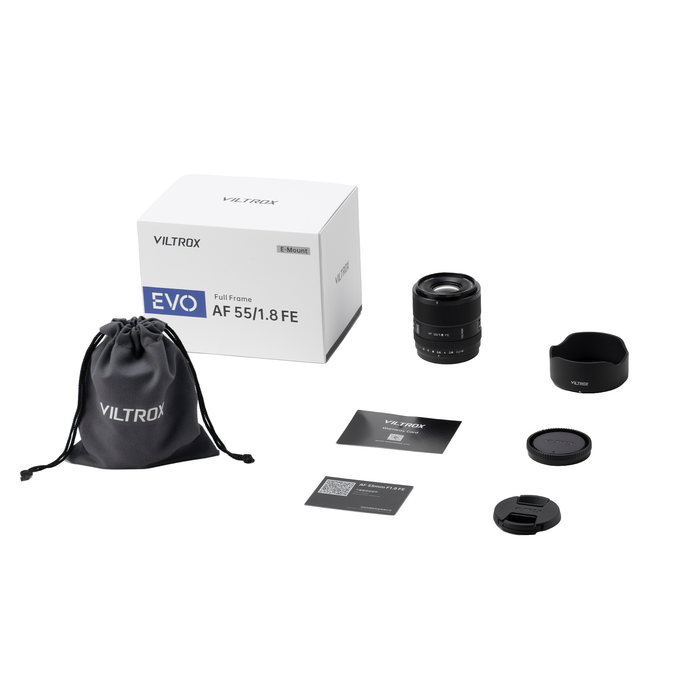 Viltrox AF 55mm f/1.8 EVO Full Frame Lens for Sony FE-Mount