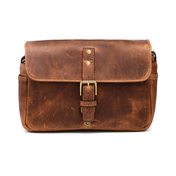 ONA Bowery II Messenger Bag, Leather - Antique Cognac