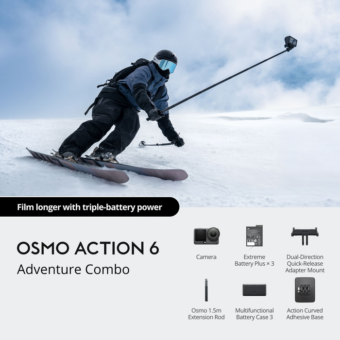 DJI Osmo Action 6 Advanced Combo