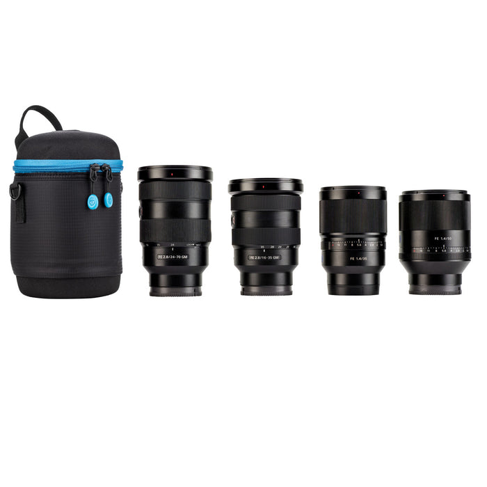 Tenba Soft Molded EVA Lens Capsule with Extra Padding, 6 x 4.5" - Black