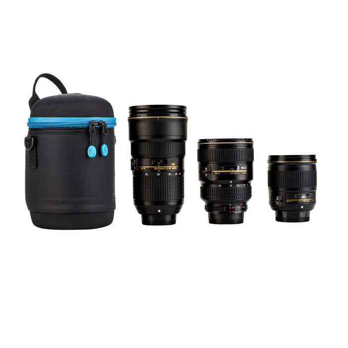 Tenba Soft Molded EVA Lens Capsule with Extra Padding, 6 x 4.5" - Black