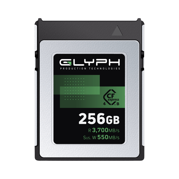 Glyph Technologies 256GB Capture+ CFexpress Type B 4.0 Memory Card
