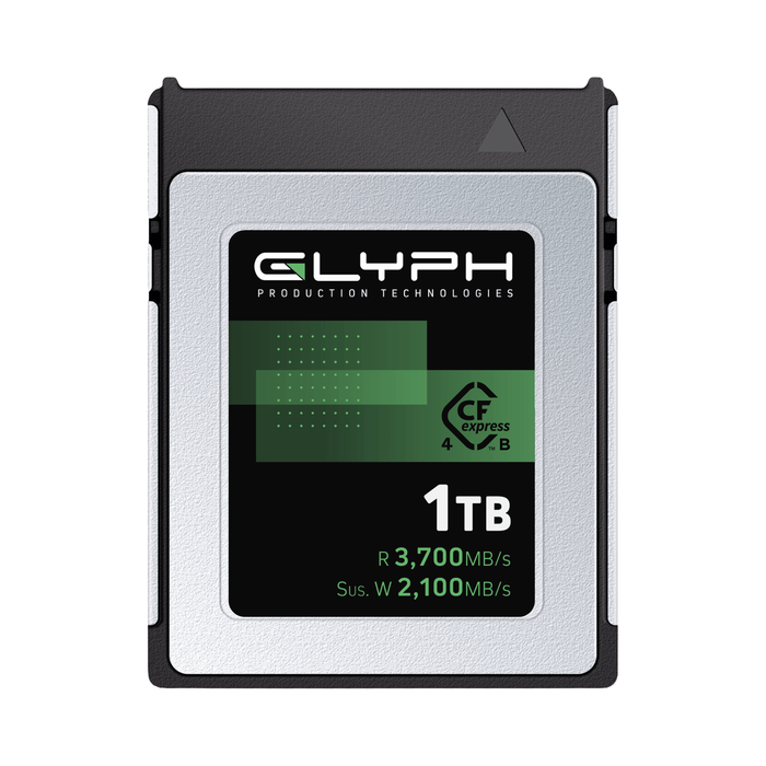 Glyph Technologies 1TB Capture+ CFexpress Type B 4.0 Memory Card