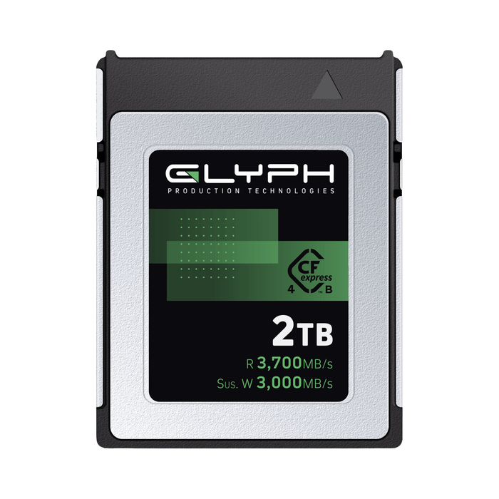 Glyph Technologies 2TB Capture+ CFexpress Type B 4.0 Memory Card