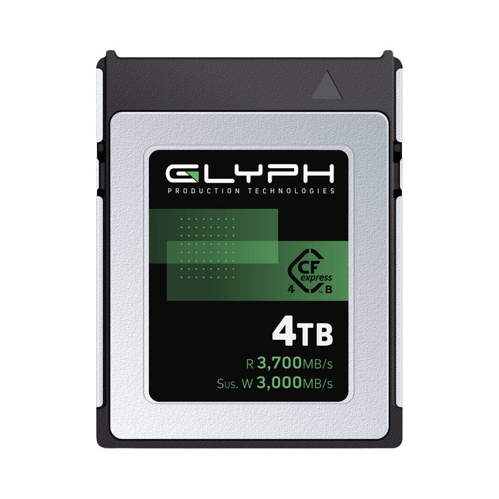 Glyph Technologies 4TB Capture+ CFexpress Type B 4.0 Memory Card