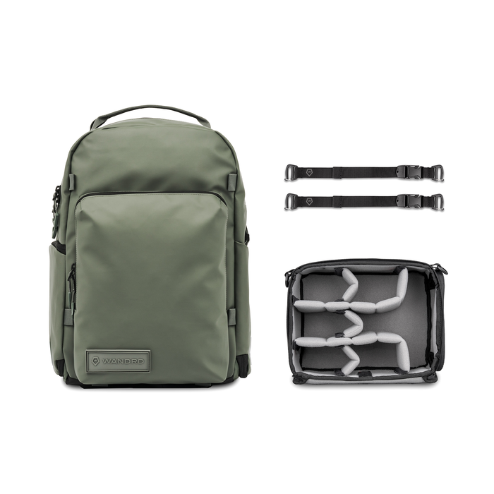 Wandrd PRVKE Pocket Photo Bundle 21L Backpack - Wasatch Green