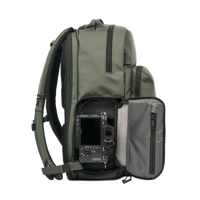 Wandrd PRVKE Pocket Photo Bundle 21L Backpack - Wasatch Green