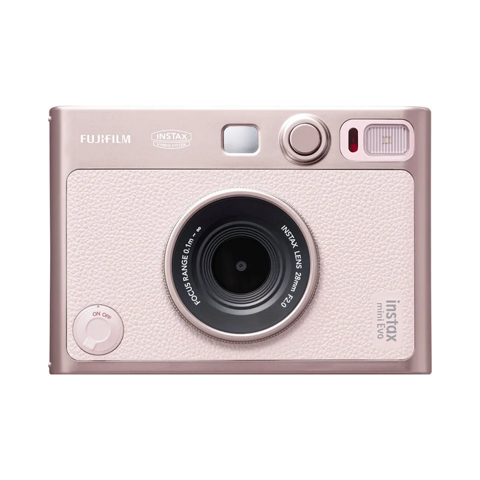 Fujifilm Instax Mini Evo Instant Camera - Gentle Rose