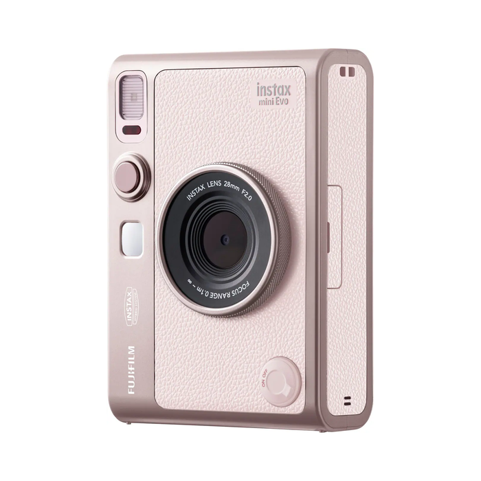 Fujifilm Instax Mini Evo Instant Camera - Gentle Rose