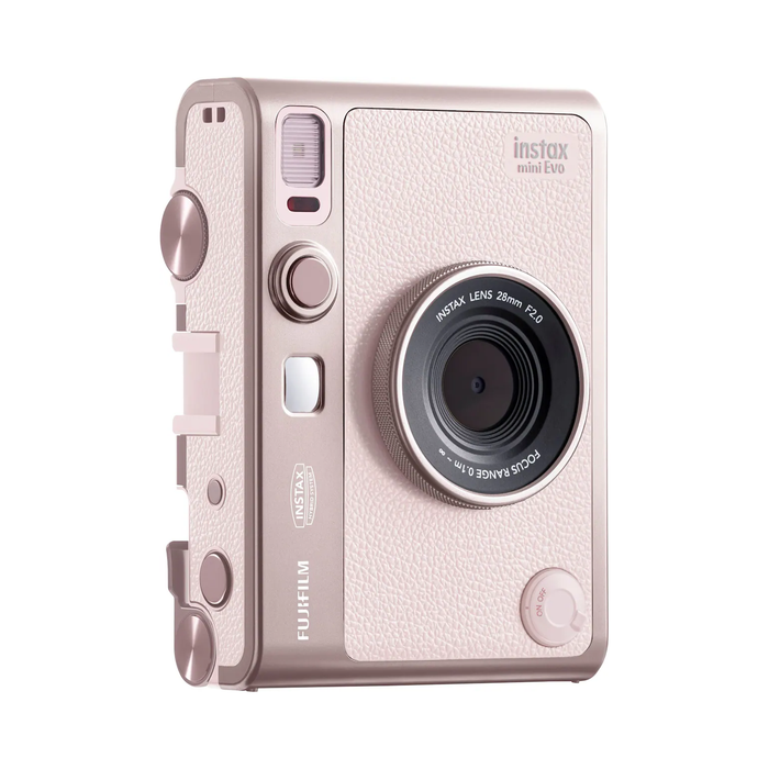 Fujifilm Instax Mini Evo Instant Camera - Gentle Rose