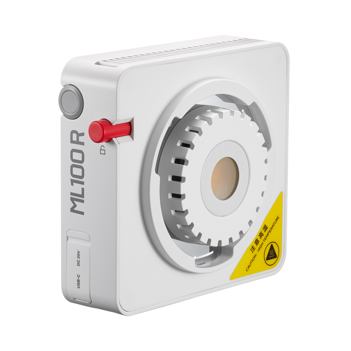 Godox ML100R RGB Portable LED Light Kit with 36 Lens & Battery Grip