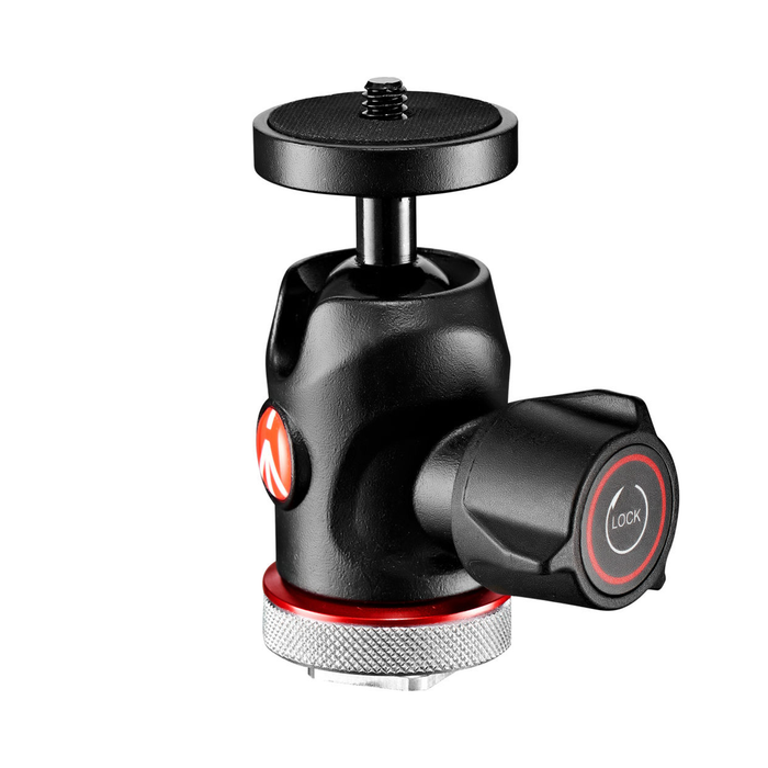 Manfrotto 492 Center Ball Head with Cold Shoe Mount