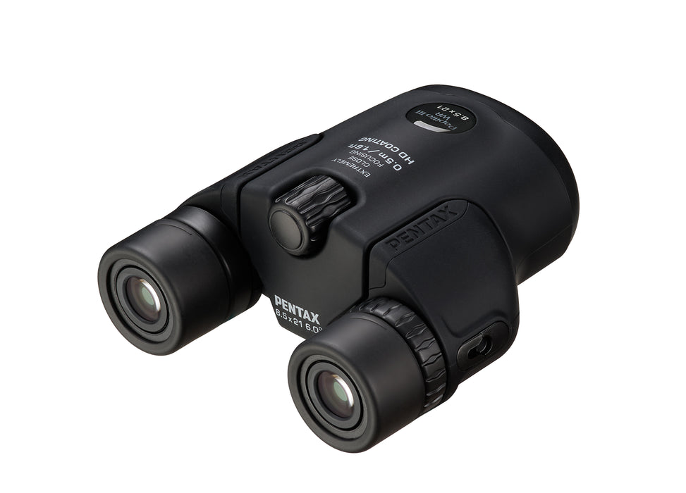 Pentax PAPILIO III 8.5x21 WR Binoculars - Black