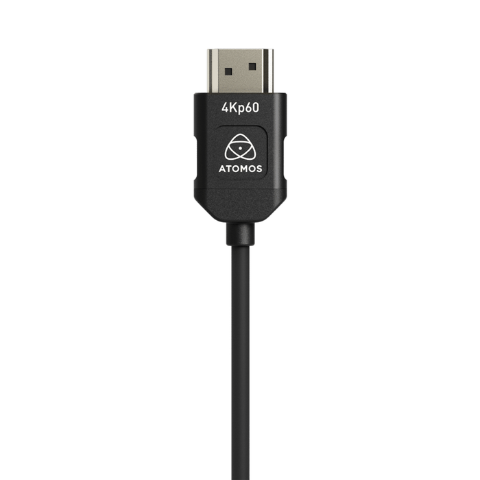 Atomos Micro to Full HDMI 4K60p HDMI Silicon Cable, 17.72" (45cm)
