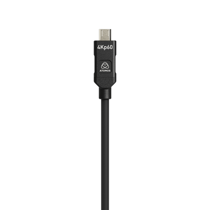 Cáp HDMI Atomos 4K60p Full to Full 45cm | Chính hãng - mặt sau và phụ kiện đi kèm