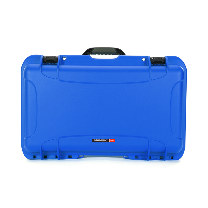 Nanuk 935 Wheeled Pro Photo Kit Protective Case with Padded Dividers & Lid Organizer - Blue