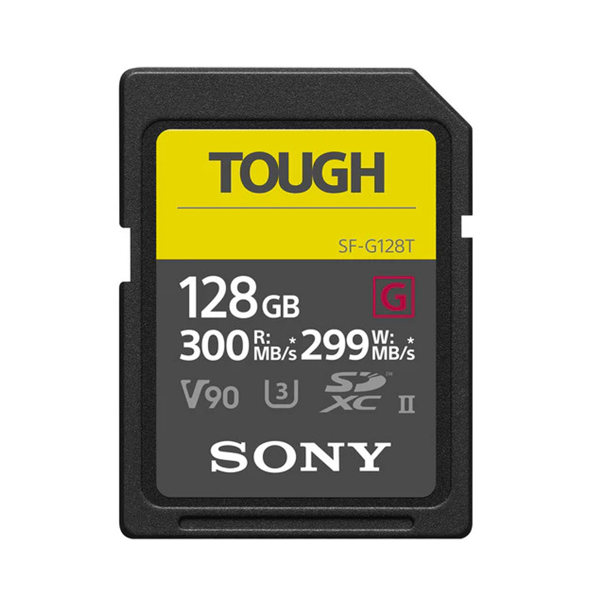 Sony 128GB SF-G Tough Series UHS-II SDXC Memory Card — Glazer's Camera