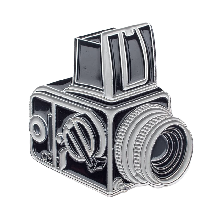 Medium Format Camera #2 Pin Silver