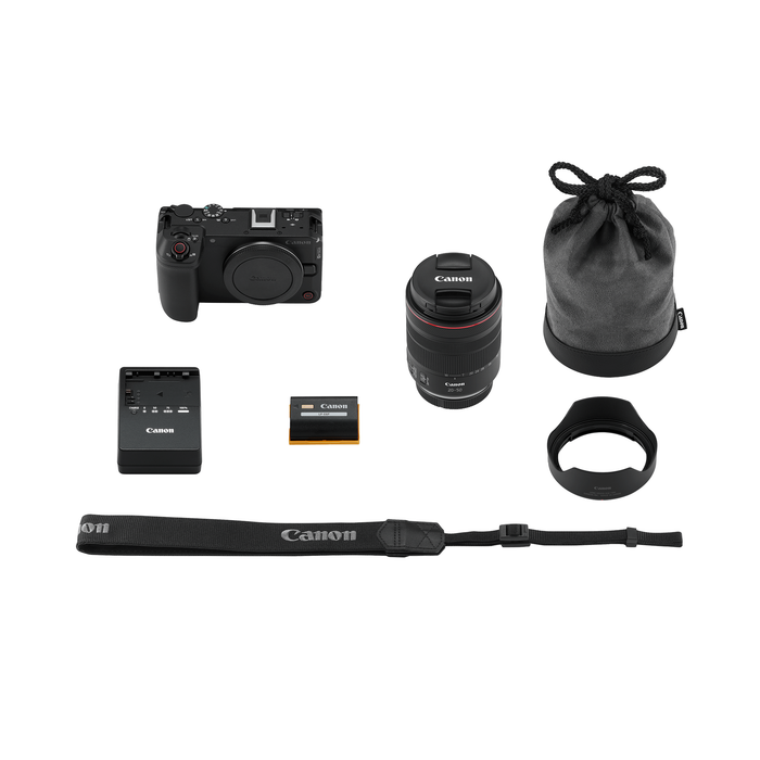 Canon EOS R6 V Mirrorless Camera with RF 20-50mm f/4 L IS USM PZ Lens