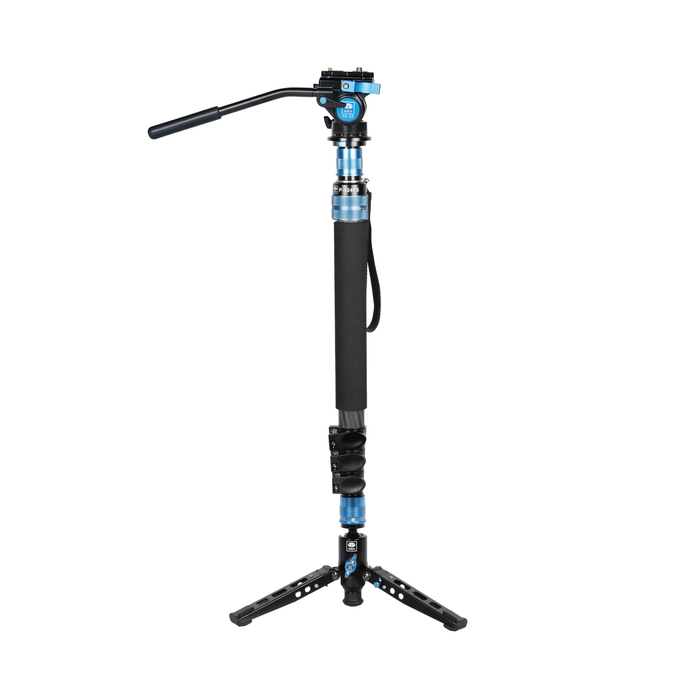 Sirui P-424FS 4-Section Carbon Fiber Monopod with VA-5X Fluid Head