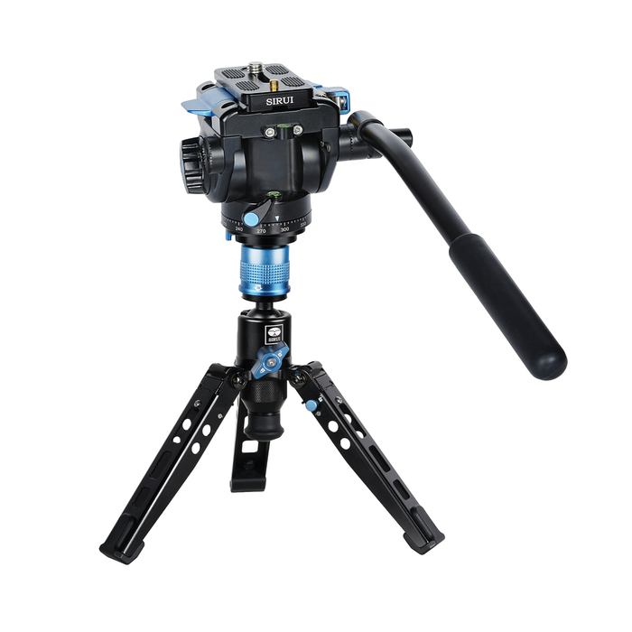 Sirui P-424FS 4-Section Carbon Fiber Monopod with VA-5X Fluid Head