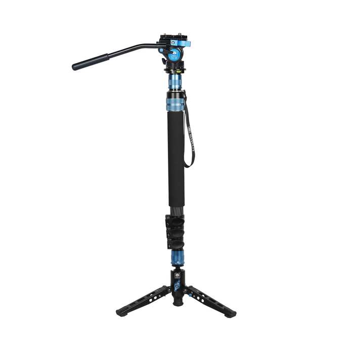Sirui P-424FS 4-Section Carbon Fiber Monopod with VA-5X Fluid Head