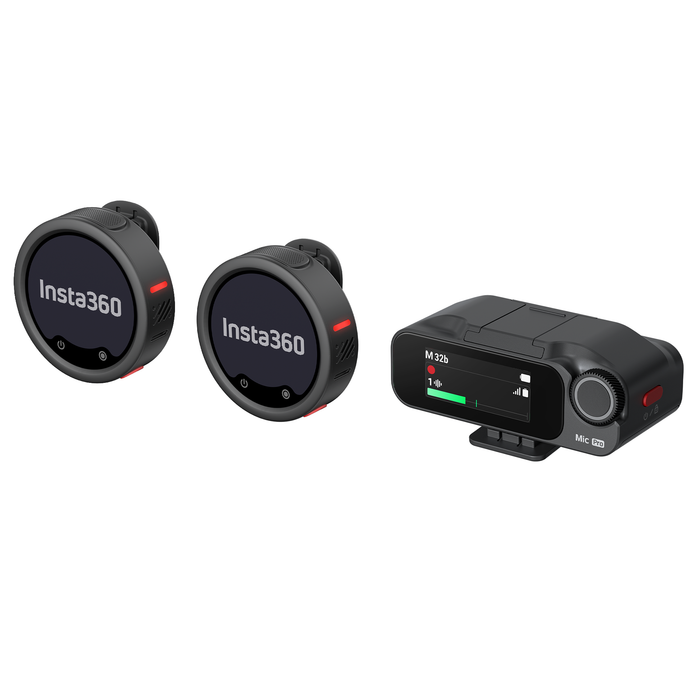 Insta360 Mic Pro Wireless System (2TX + 1RX + Charging Case)