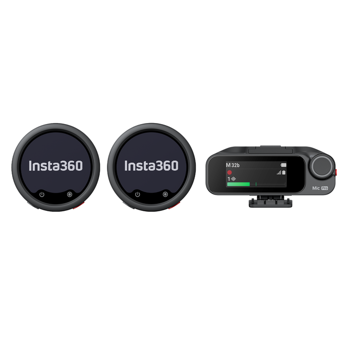 Insta360 Mic Pro Wireless System (2TX + 1RX + Charging Case)