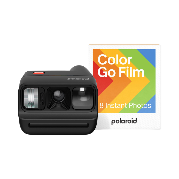 Polaroid Go Instant Camera Generation 3 with Film Bundle - Black