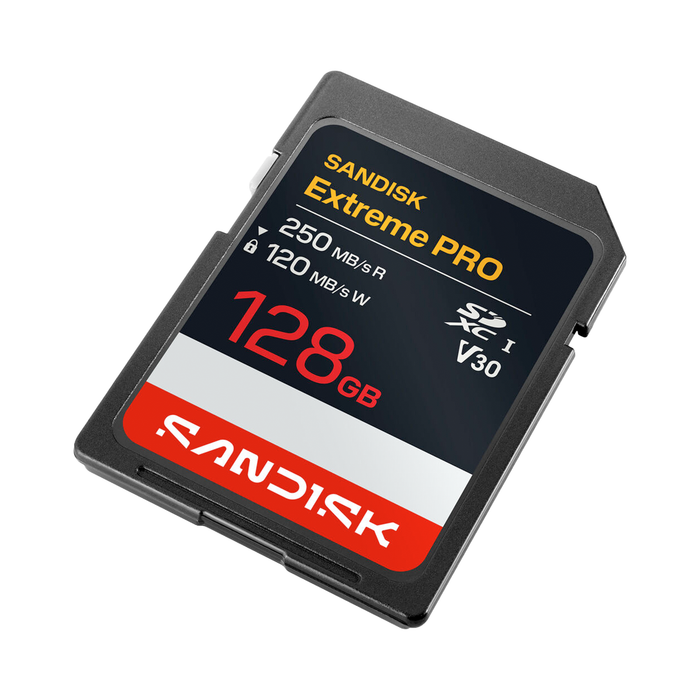 Sandisk 128GB Extreme PRO UHS-I SDXC V30 250R Memory Card