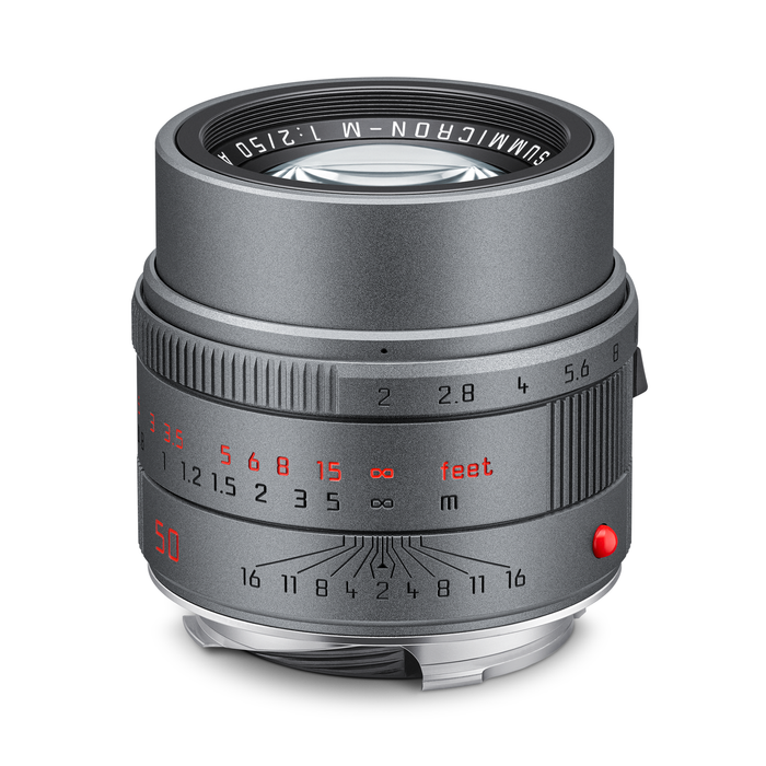 Leica APO-Summicron-M 50mm f/2 ASPH. Lens - Metal Gray