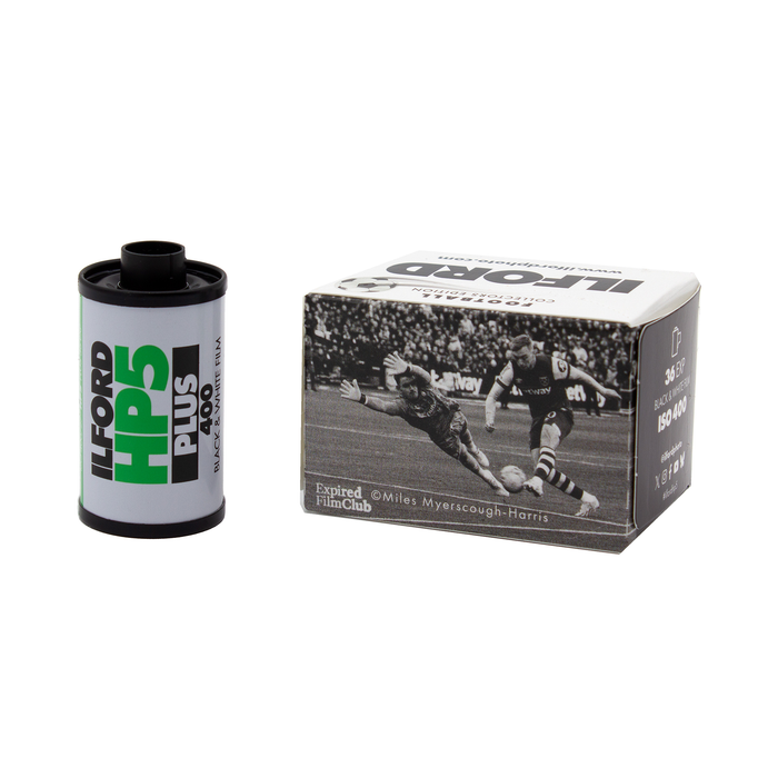 Ilford HP5 Plus 400 Black & White Negative - 35mm Film, 36 Exposures, Single Roll (Football Collectors Edition)