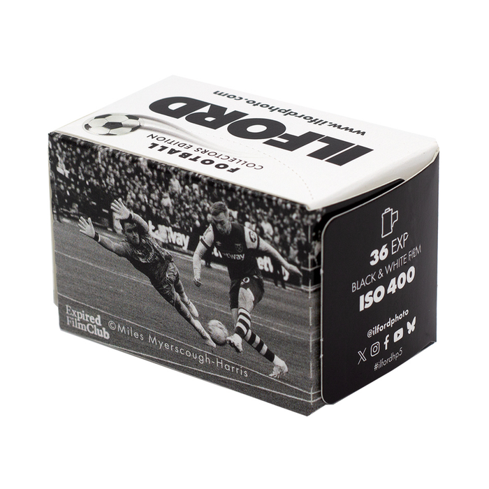 Ilford HP5 Plus 400 Black & White Negative - 35mm Film, 36 Exposures, Single Roll (Football Collectors Edition)