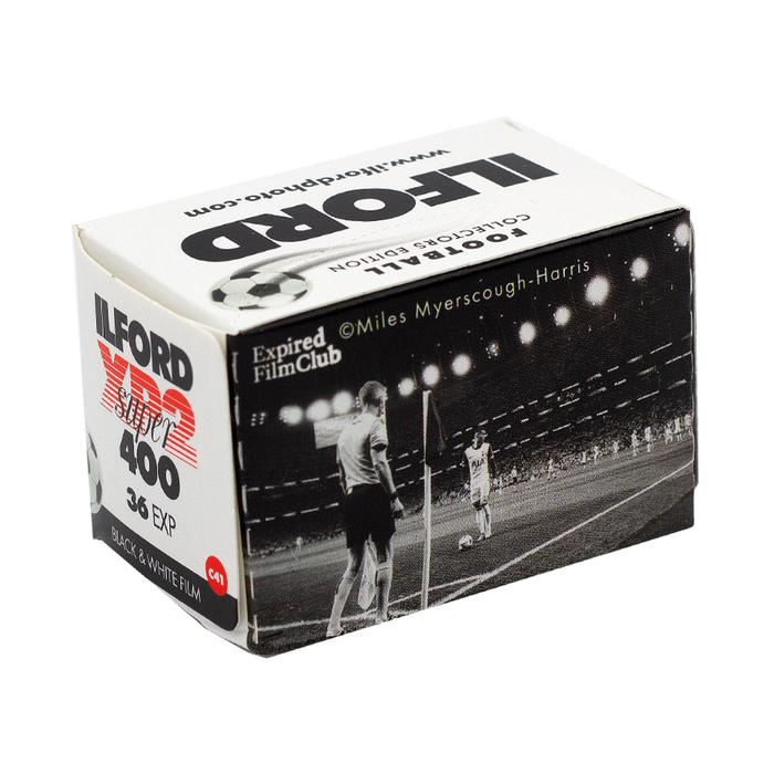 Ilford XP2 Super 400 Black & White Negative - 35mm Film, 36 Exposures, Single Roll (Football Collectors Edition)
