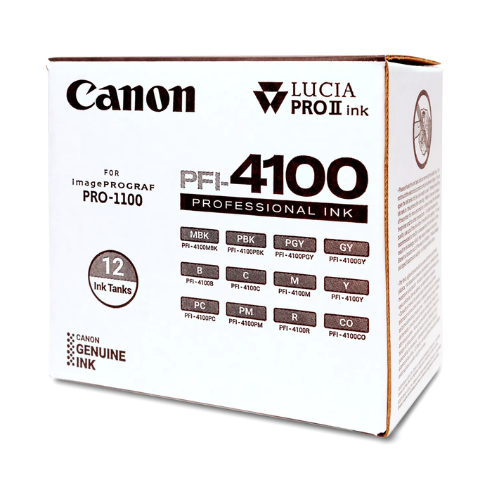 Canon PFI-4100 12 Color Value Pack