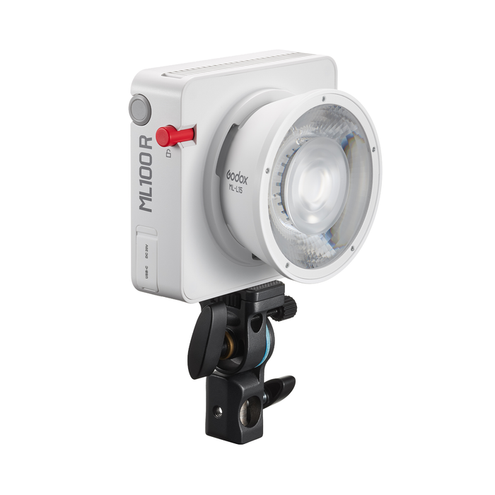 Godox ML100R RGB Portable LED Light Kit (36 Lens & Power Bank Holder)