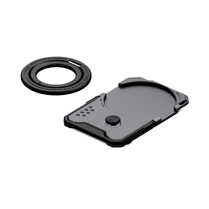 Tilta Khronos Multi-Functional Magnetic Backplate for iPhone 17 Pro - Space Gray