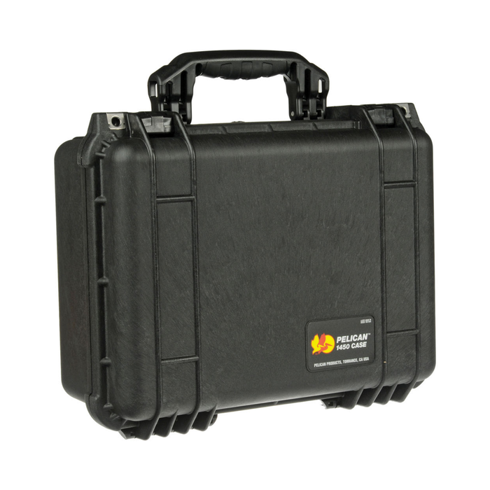Pelican 1450 Protector Case with Pick-N-Pluck Foam & Lid Foam - Black