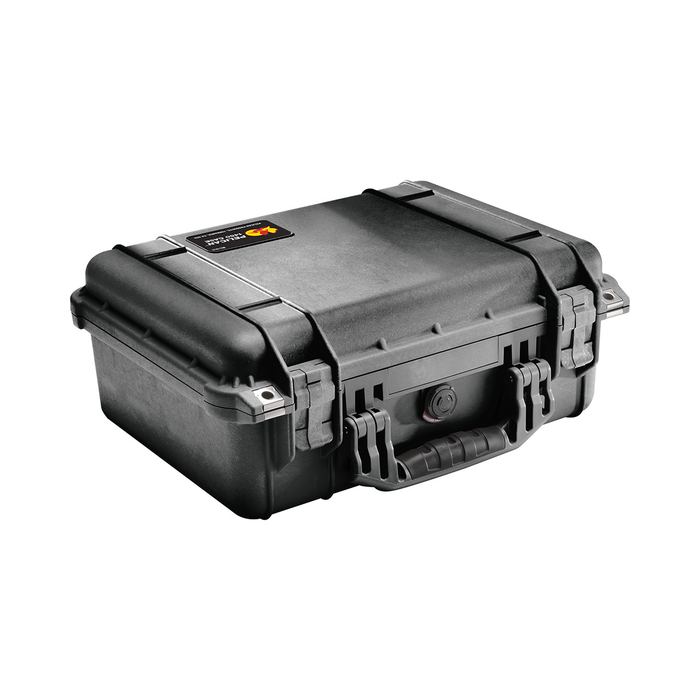 Pelican 1450 Protector Case with Pick-N-Pluck Foam & Lid Foam - Black