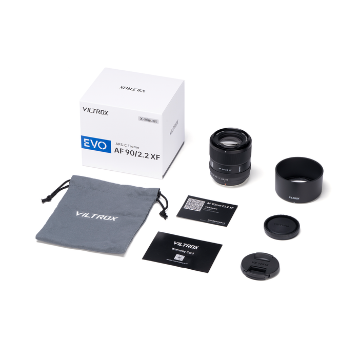 Viltrox AF 90mm f/2.2 EVO APS-C Lens for Fujifilm X-Mount