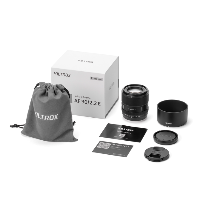 Viltrox AF 90mm f/2.2 EVO APS-C Lens for Sony E-Mount